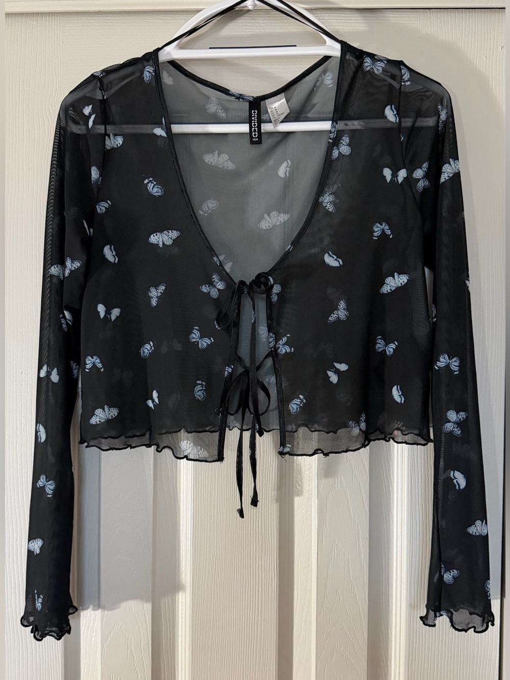 Open Front Blouse